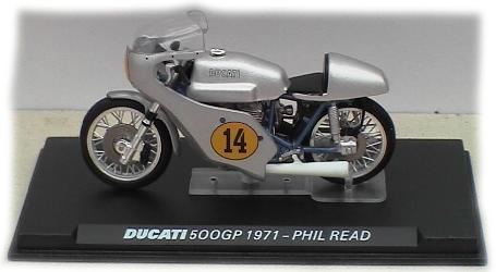 IXO Ducati 500gp 1971 Phil read